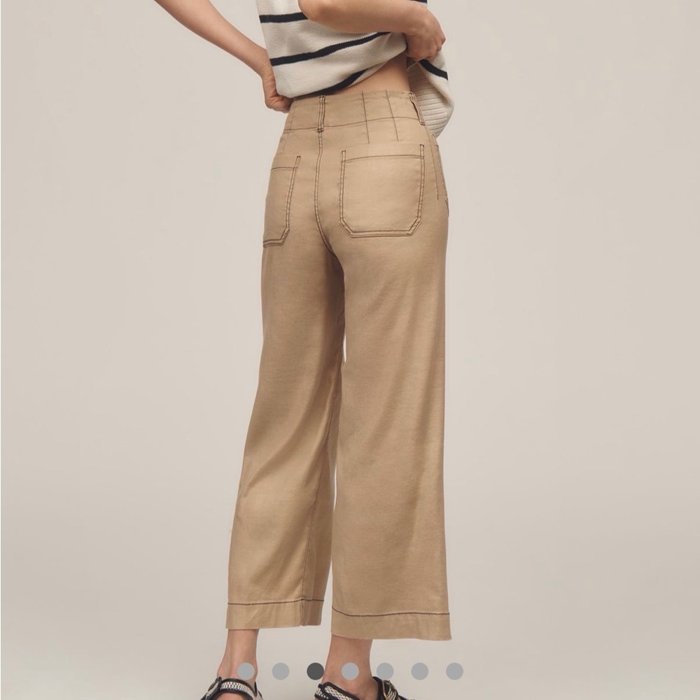 Collette linen stitches pants - Picture 5 of 8